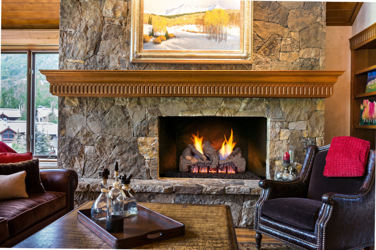 REAL FYRE VENT-FREE GAS LOG – Backyard Expressions