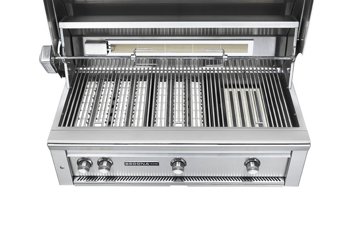 36" SEDONA BUILT-IN GRILL WITH ROTISSERIE, 1 PROSEAR INFRARED BURNER AND 2 STAINLESS STEEL BURNERS (L601PSR)