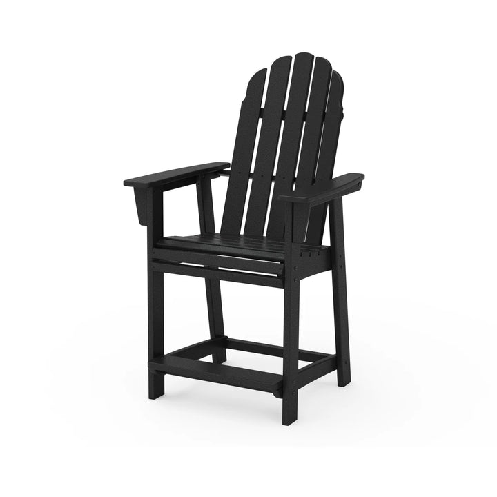 Polywood ADD601 Vineyard Curveback Adirondack Counter Chair