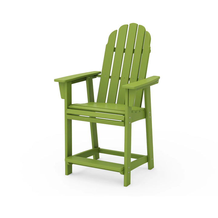 Polywood ADD601 Vineyard Curveback Adirondack Counter Chair