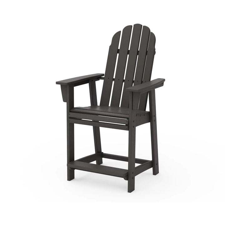 Polywood ADD601 Vineyard Curveback Adirondack Counter Chair