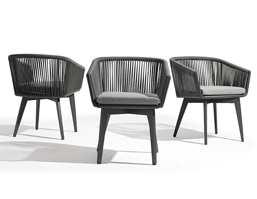 DIVA 5 Piece Round Dining Set By COUTURE Jardin