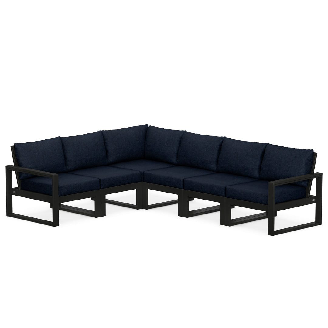 Polywood EDGE 6-Piece Modular Deep Seating Set