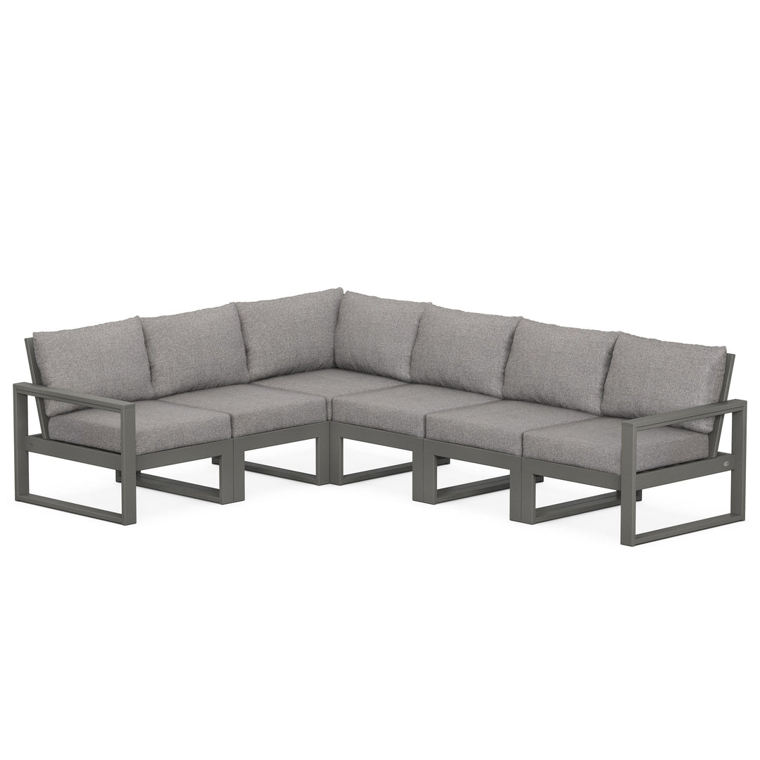 Polywood EDGE 6-Piece Modular Deep Seating Set
