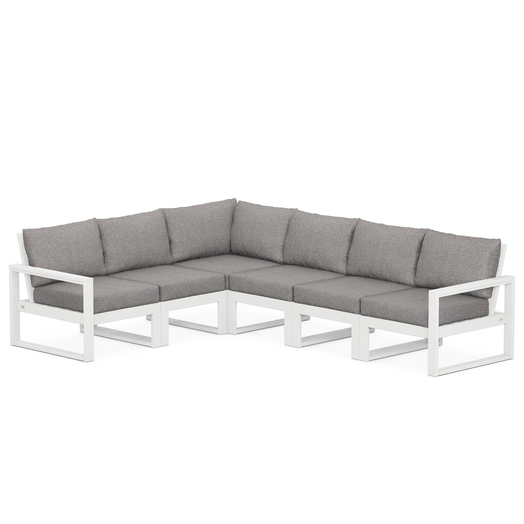 Polywood EDGE 6-Piece Modular Deep Seating Set