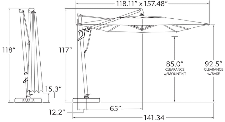 TREASURE GARDEN 10' x 13' AKZ PLUS
