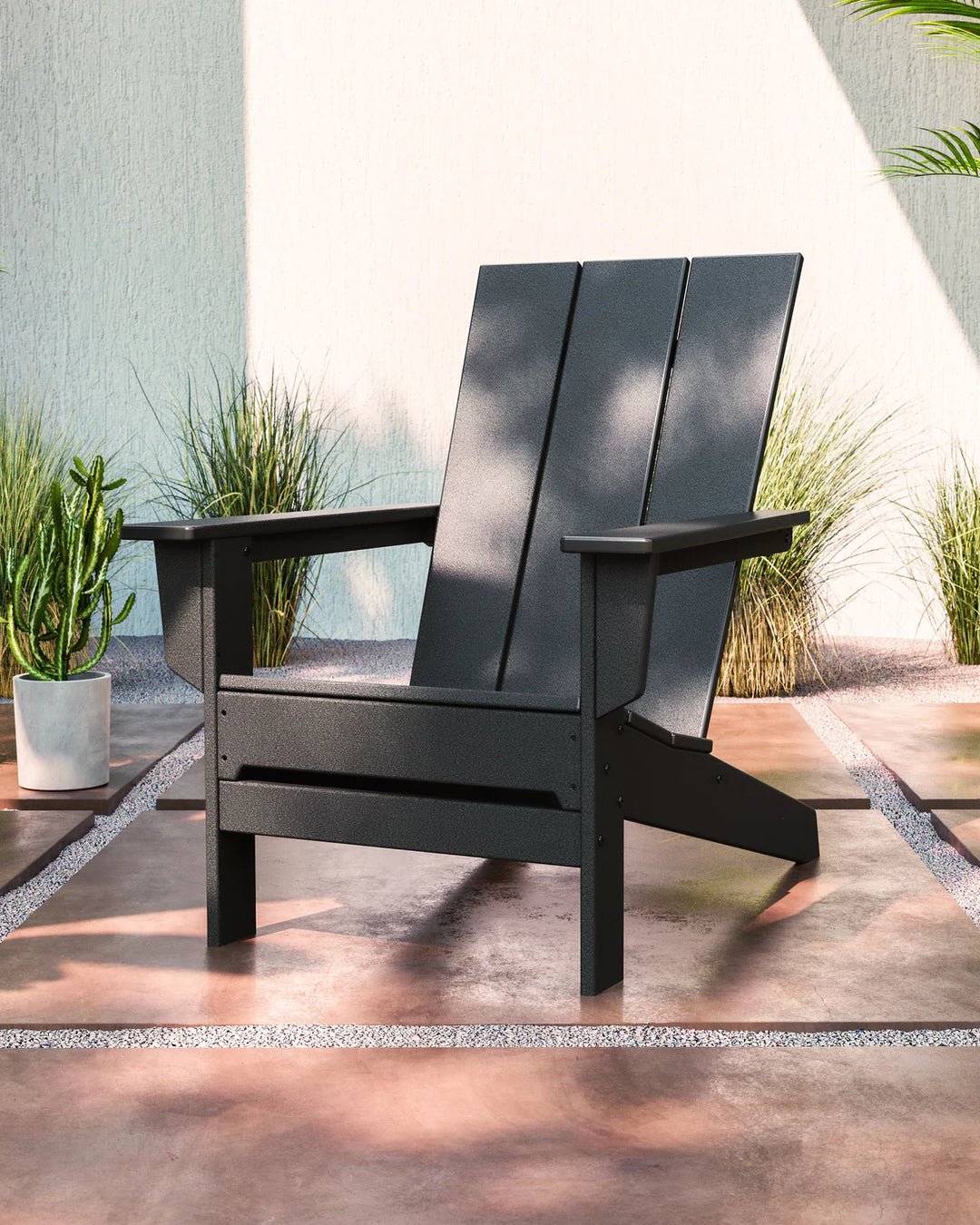 Polywood AD4020- Modern Studio Adirondack Chair