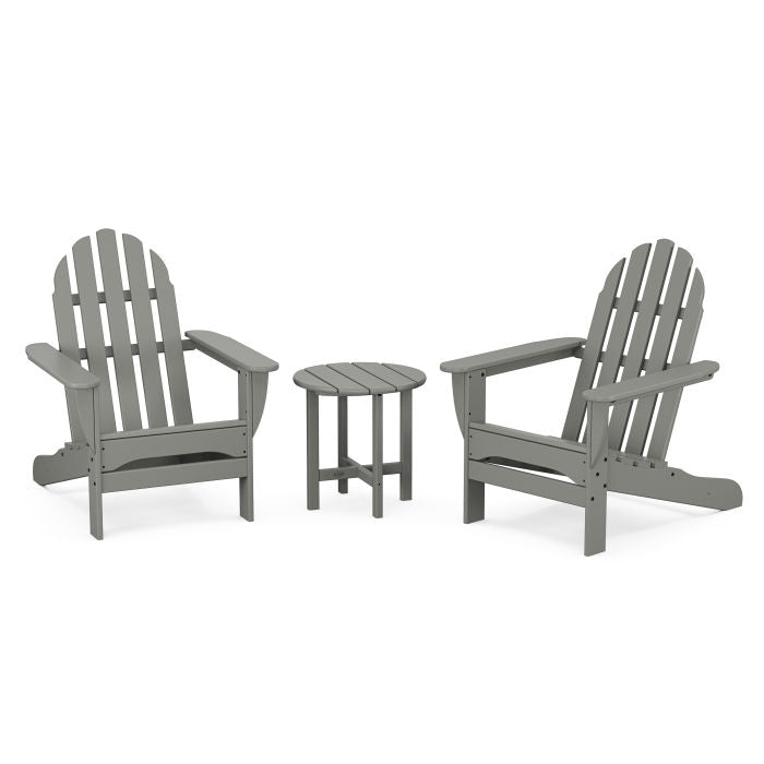 Polywood Classic Adirondack 3-Piece Set