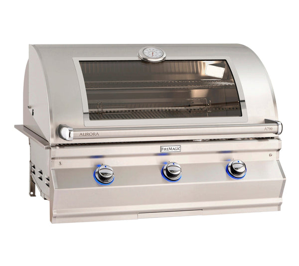 Fire Magic Aurora A790i Built-In Grill  THERMOMETER WITH WINDOW (SHOWN)