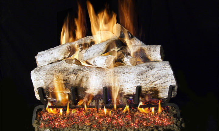 Realfyre-Mountain Birch Set With Burner