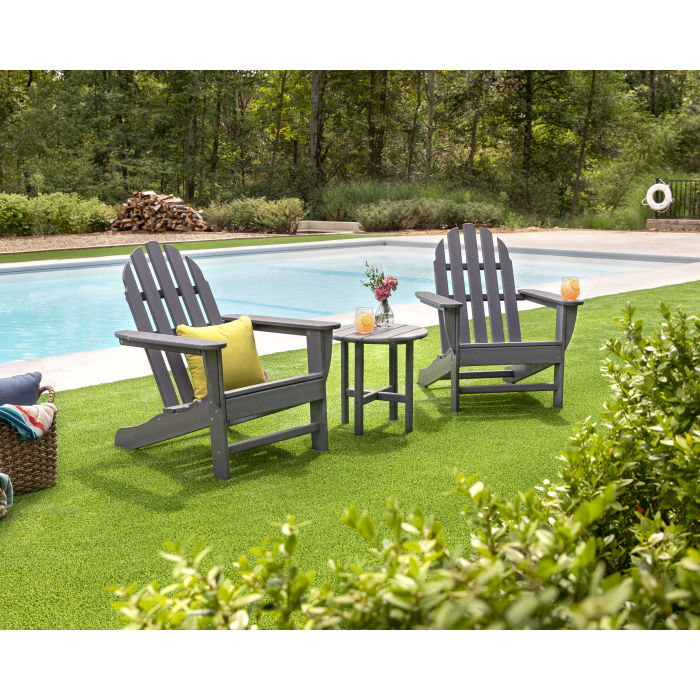 Polywood Classic Adirondack 3-Piece Set