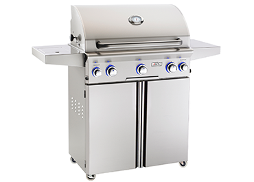 AMERICAN OUTDOOR GRILL FREESTANDING GRILL WITH LIGHTS AND ELECTRIC IGNITION (AOG PCL)