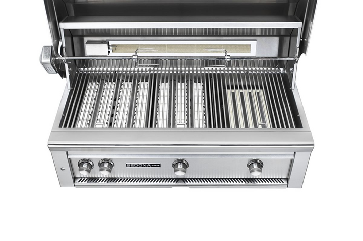 36" SEDONA BUILT-IN GRILL WITH ROTISSERIE, 1 PROSEAR INFRARED BURNER AND 2 STAINLESS STEEL BURNERS (L600PSR)