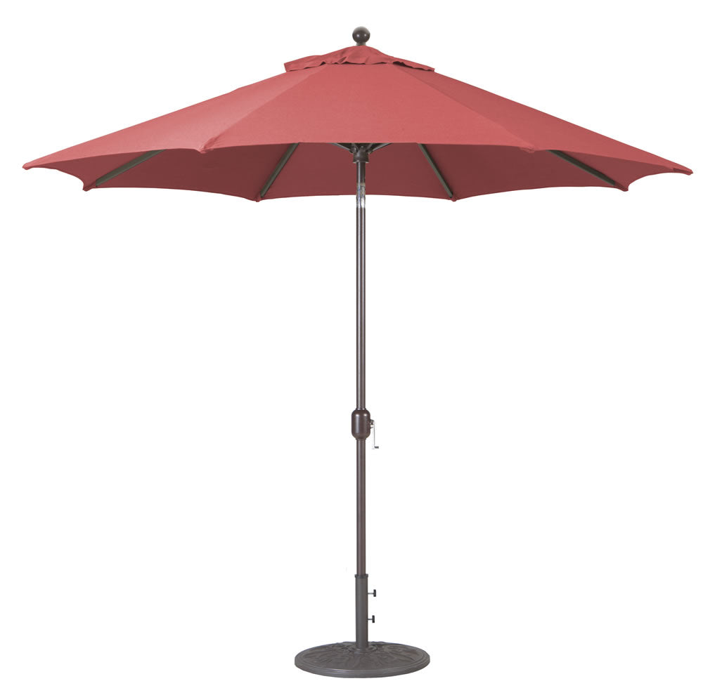 9ft Galtech auto tilt umbrella - With Sunbrella fabric