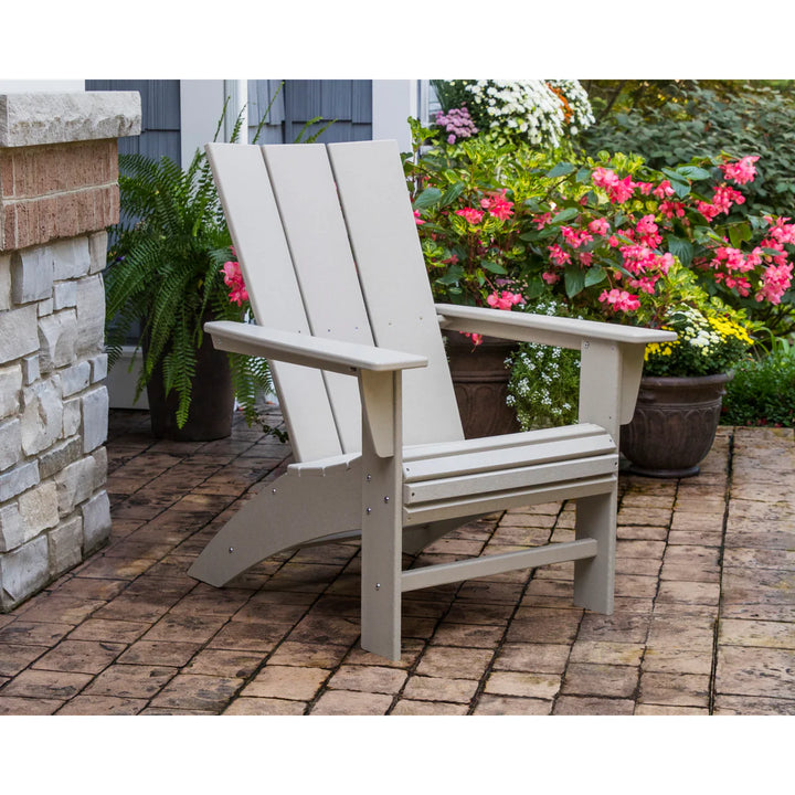 Polywood AD620- Modern Curveback Adirondack Chair