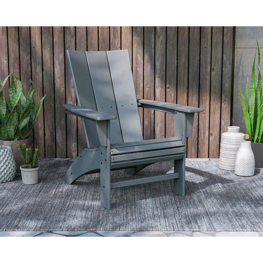 Polywood AD620- Modern Curveback Adirondack Chair