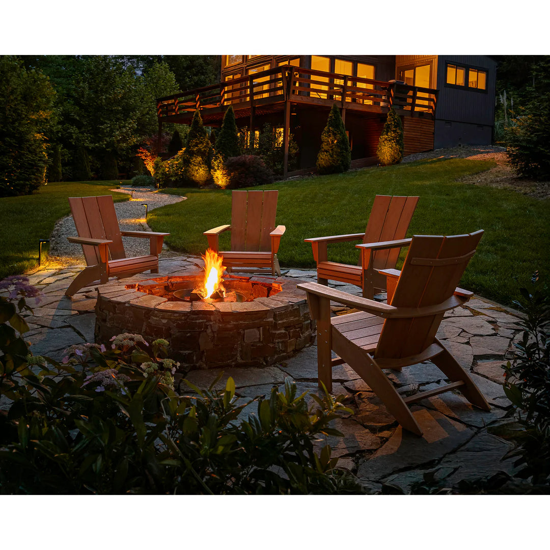 Polywood AD620- Modern Curveback Adirondack Chair