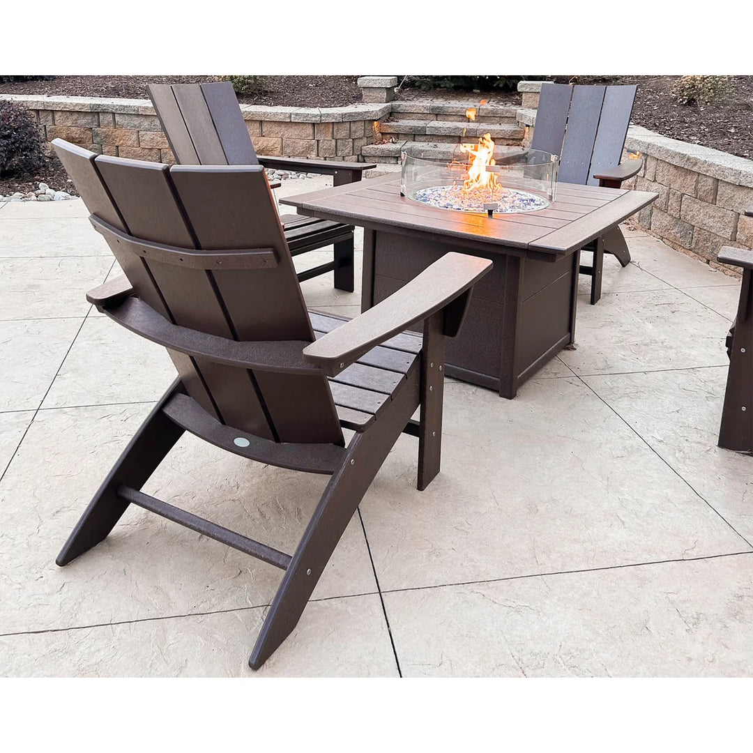 Polywood AD620- Modern Curveback Adirondack Chair