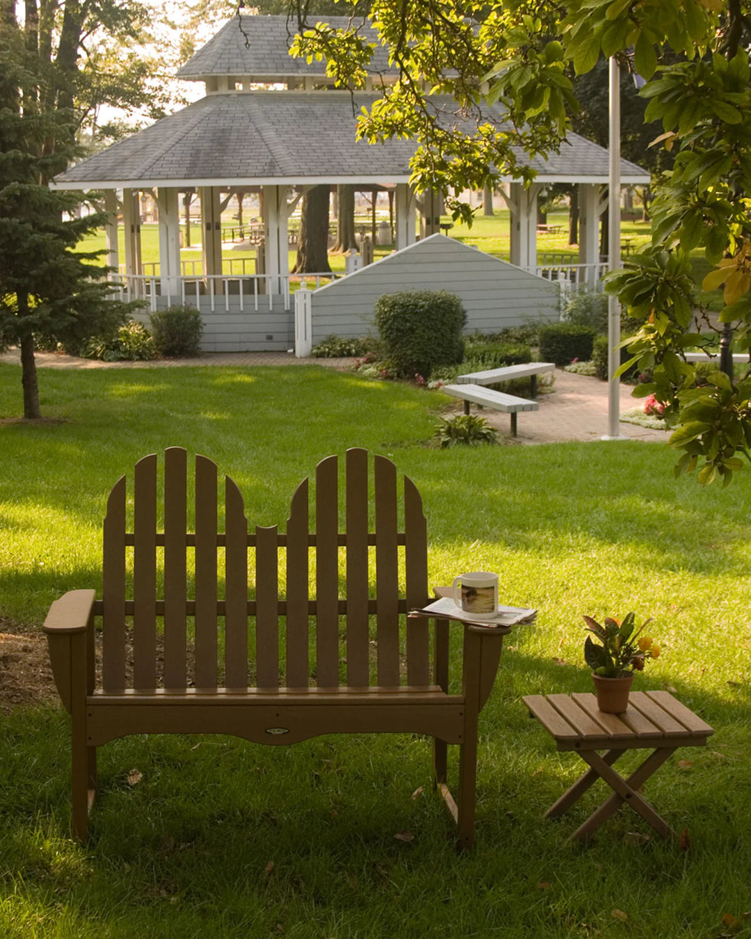 Polywood ADBN-1 Classic Adirondack 48" Bench