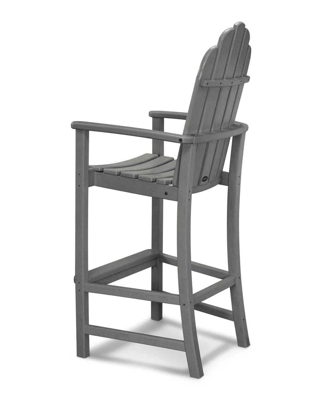 Polywood ADD202 Classic Adirondack Bar Chair