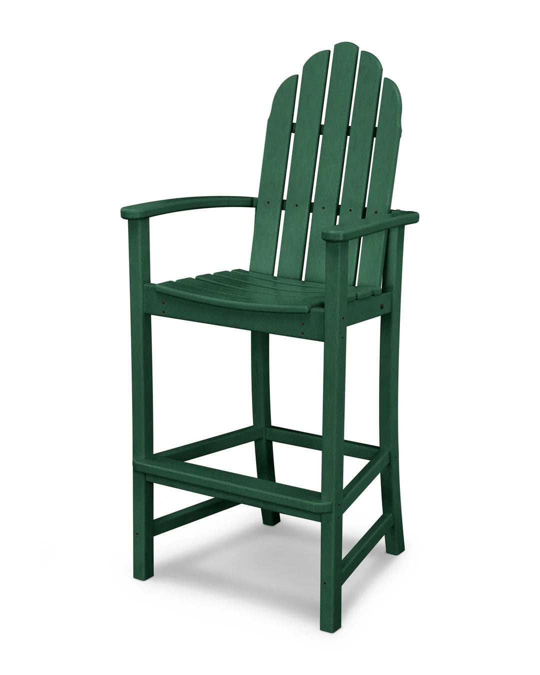 Polywood ADD202 Classic Adirondack Bar Chair