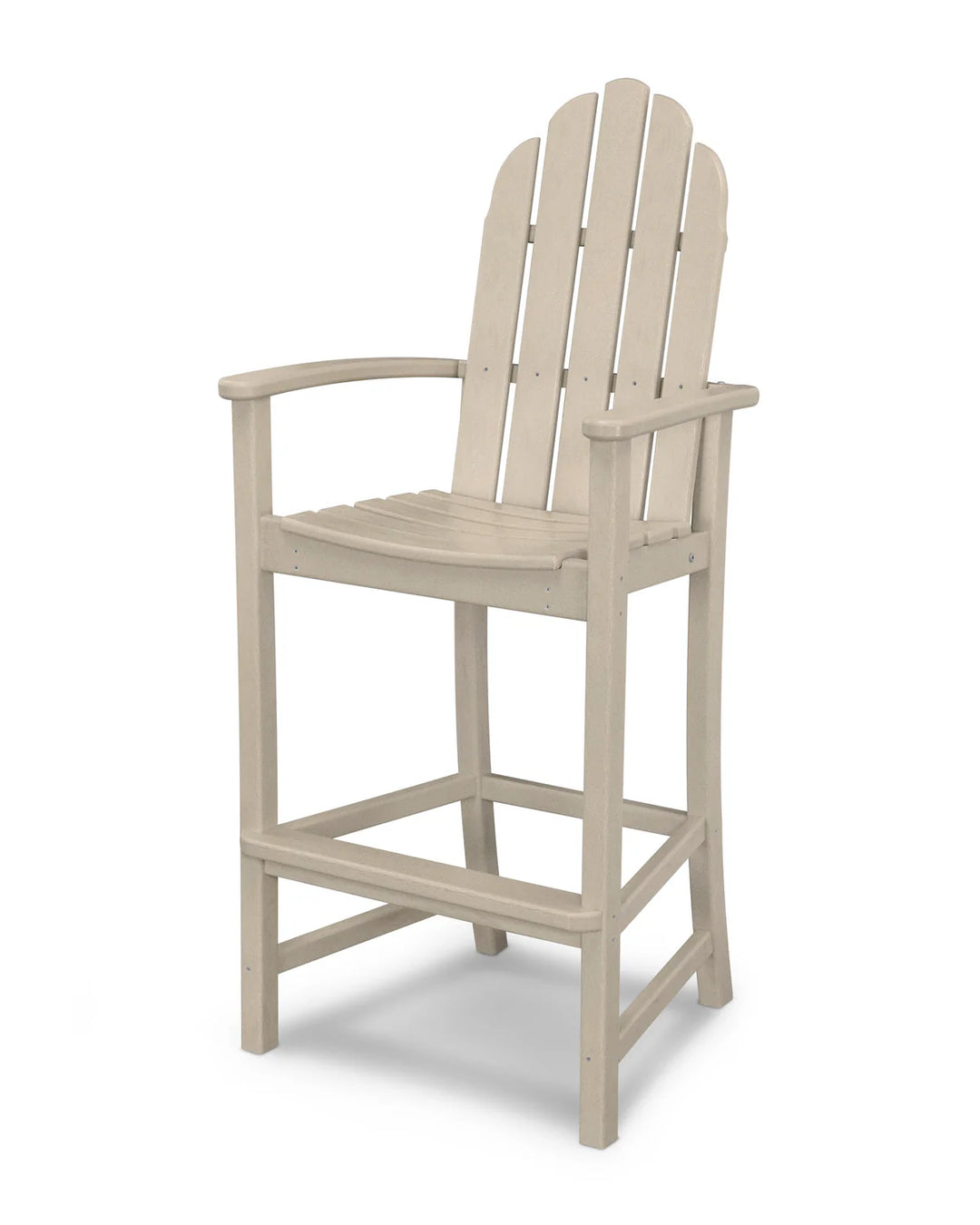 Polywood ADD202 Classic Adirondack Bar Chair