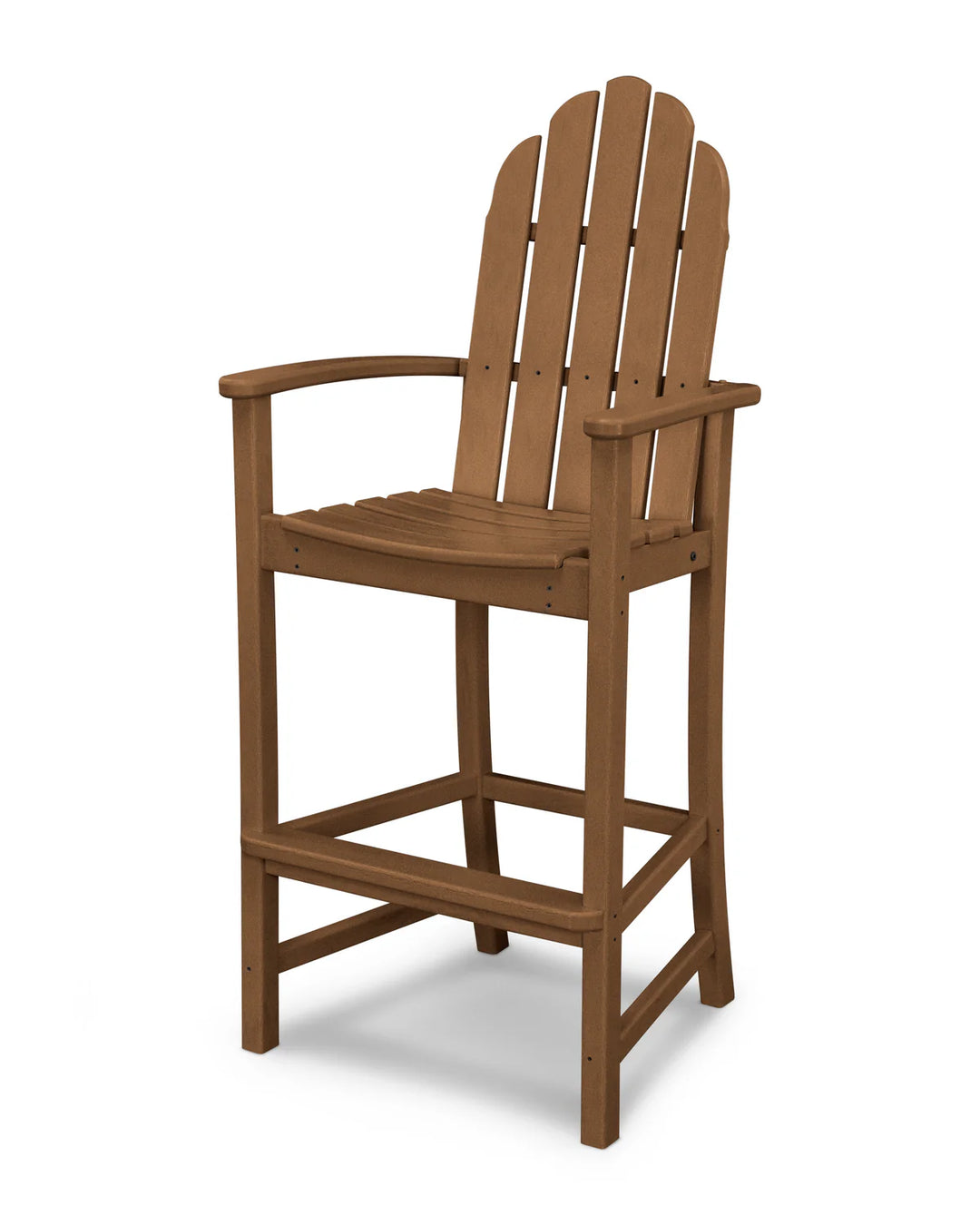 Polywood ADD202 Classic Adirondack Bar Chair