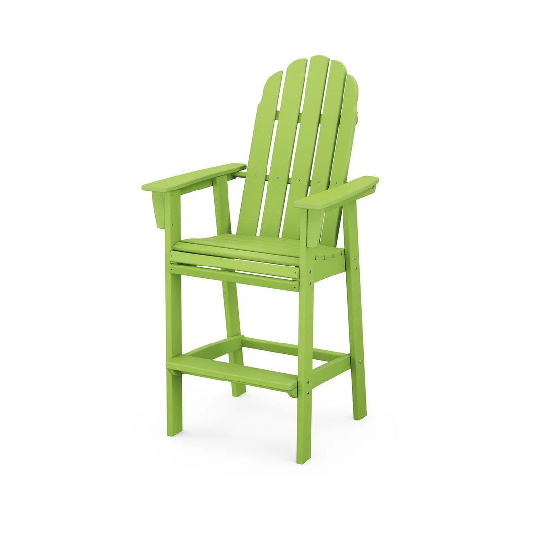 Polywood ADD602 Vineyard Curveback Adirondack Bar Chair
