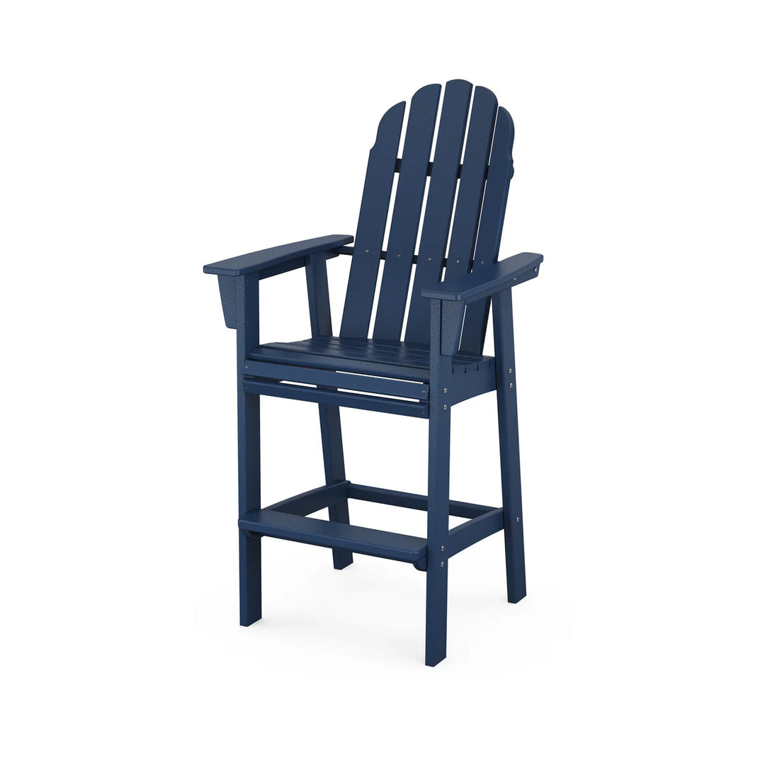 Polywood ADD602 Vineyard Curveback Adirondack Bar Chair