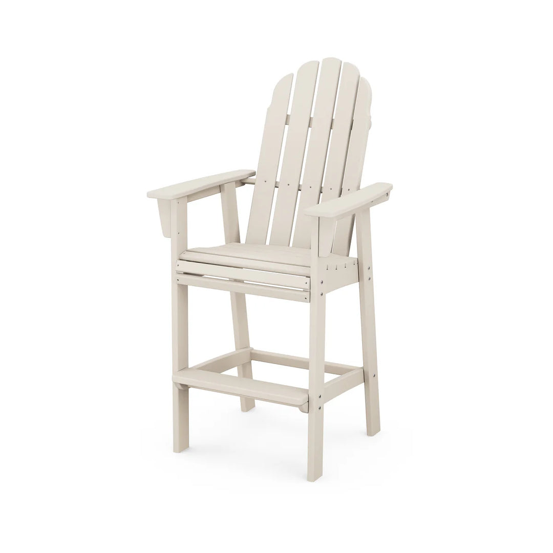 Polywood ADD602 Vineyard Curveback Adirondack Bar Chair