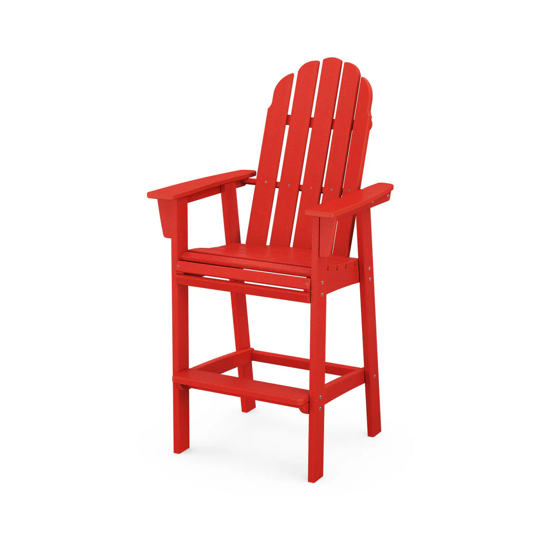 Polywood ADD602 Vineyard Curveback Adirondack Bar Chair