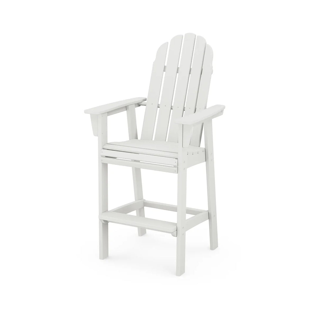 Polywood ADD602 Vineyard Curveback Adirondack Bar Chair