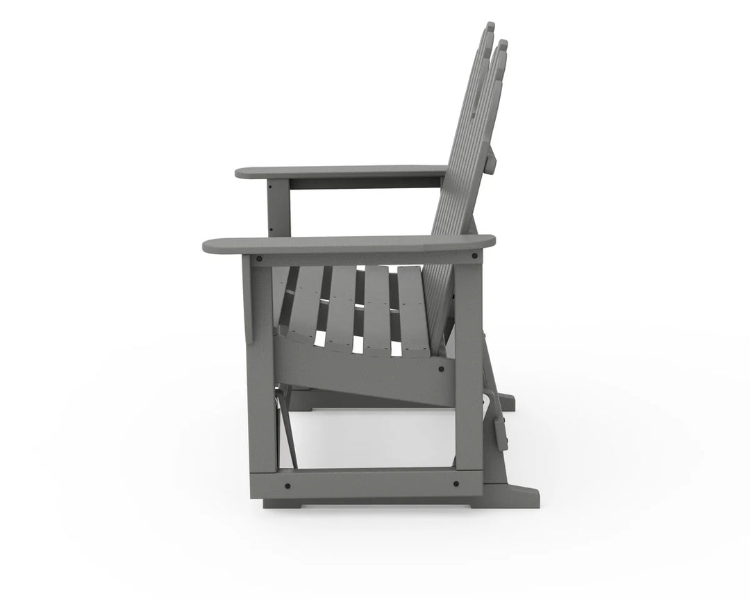 Polywood ADGL-1 Classic Adirondack 48" Glider