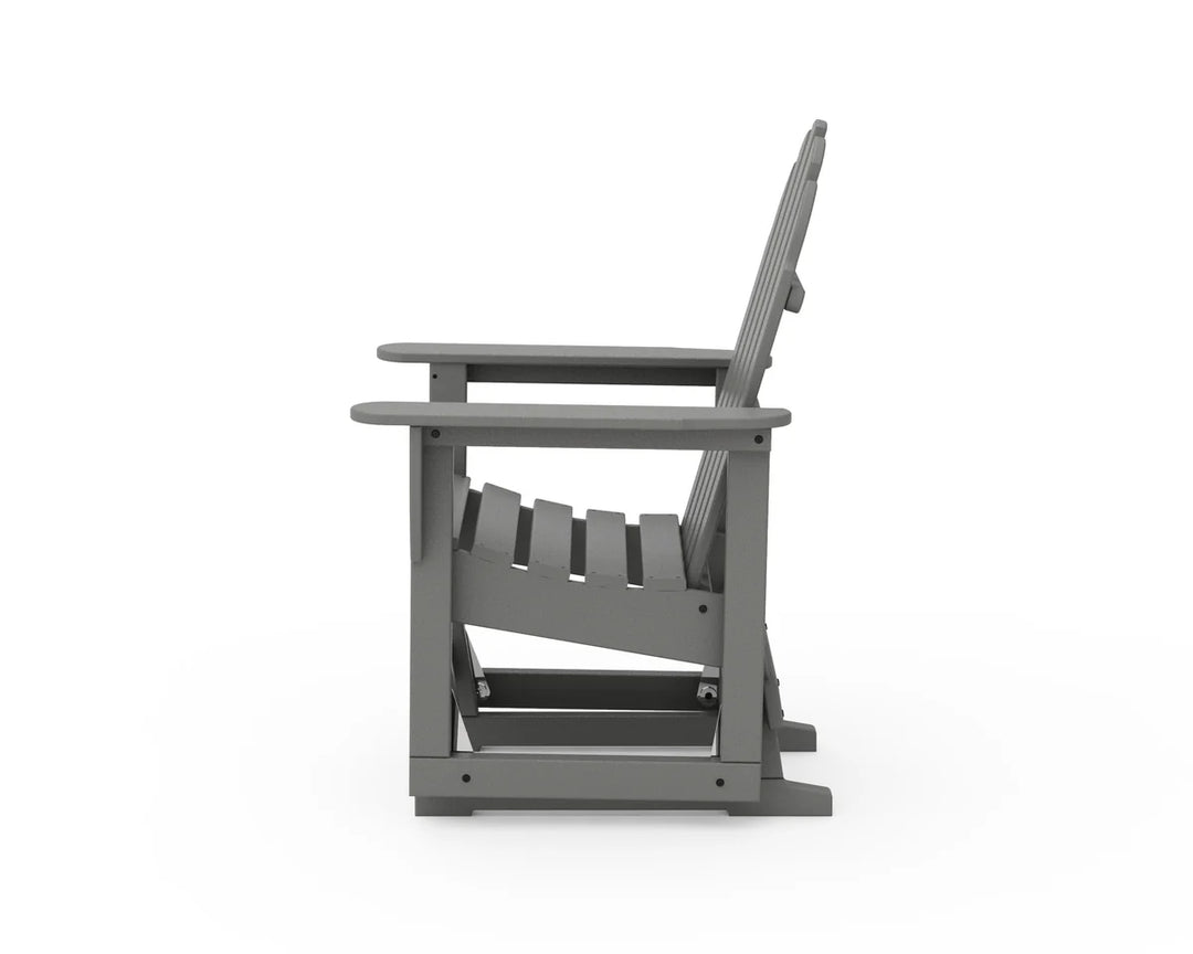 Polywood ADSGL-1  Classic Adirondack Glider Chair