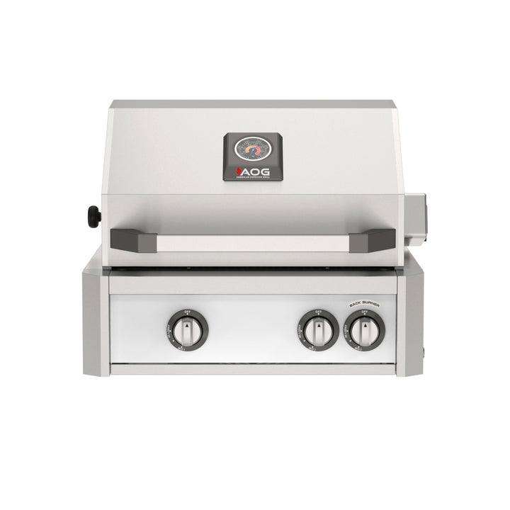 AMERICAN OUTDOOR GRILL BUILT IN GRILL WITH LIGHTS AND ELECTRIC IGNITION (AOG NBL)