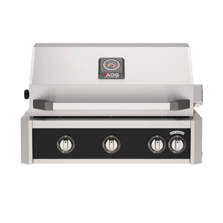 AMERICAN OUTDOOR GRILL BUILT IN GRILL WITH LIGHTS AND ELECTRIC IGNITION (AOG NBL)