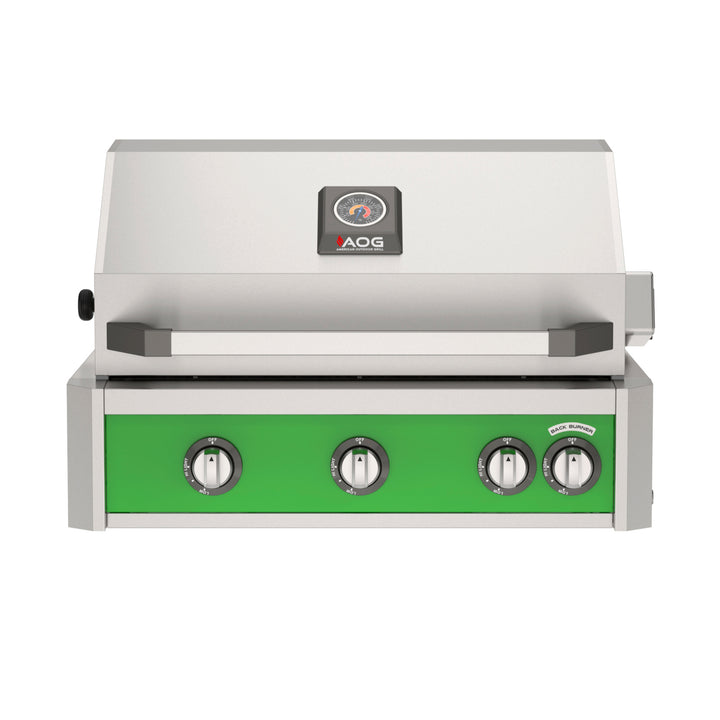 AMERICAN OUTDOOR GRILL BUILT IN GRILL WITH LIGHTS AND ELECTRIC IGNITION (AOG NBL)