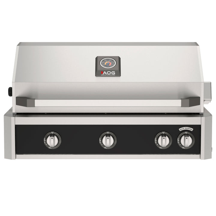 AMERICAN OUTDOOR GRILL BUILT IN GRILL WITH LIGHTS AND ELECTRIC IGNITION (AOG NBL)