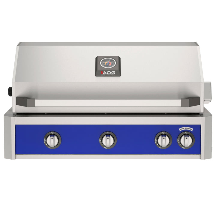 AMERICAN OUTDOOR GRILL BUILT IN GRILL WITH LIGHTS AND ELECTRIC IGNITION (AOG NBL)