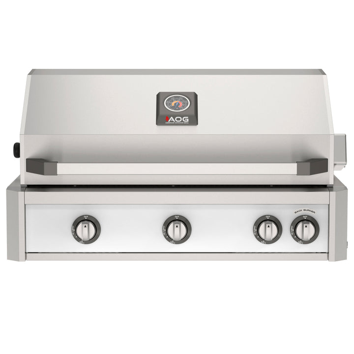 AMERICAN OUTDOOR GRILL BUILT IN GRILL WITH LIGHTS AND ELECTRIC IGNITION (AOG NBL)