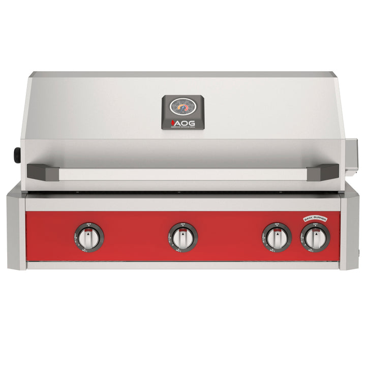 AMERICAN OUTDOOR GRILL BUILT IN GRILL WITH LIGHTS AND ELECTRIC IGNITION (AOG NBL)