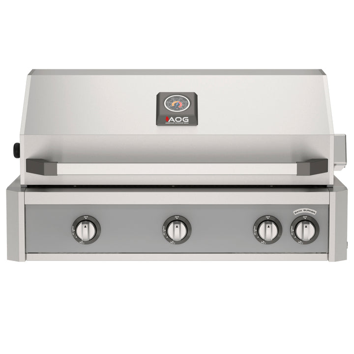 AMERICAN OUTDOOR GRILL BUILT IN GRILL WITH LIGHTS AND ELECTRIC IGNITION (AOG NBL)