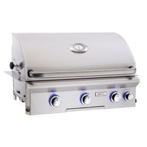 AMERICAN OUTDOOR GRILL BUILT IN GRILL WITH LIGHTS AND ELECTRIC IGNITION (AOG NBL)