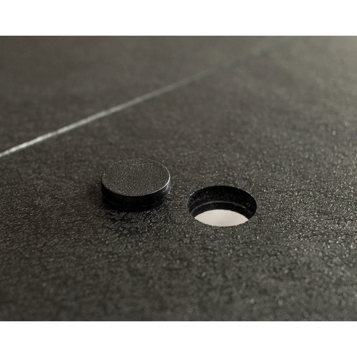 Polywood PWS1118-1 Classic Adirondack 5-Piece Round Dining Set with Trestle Legs