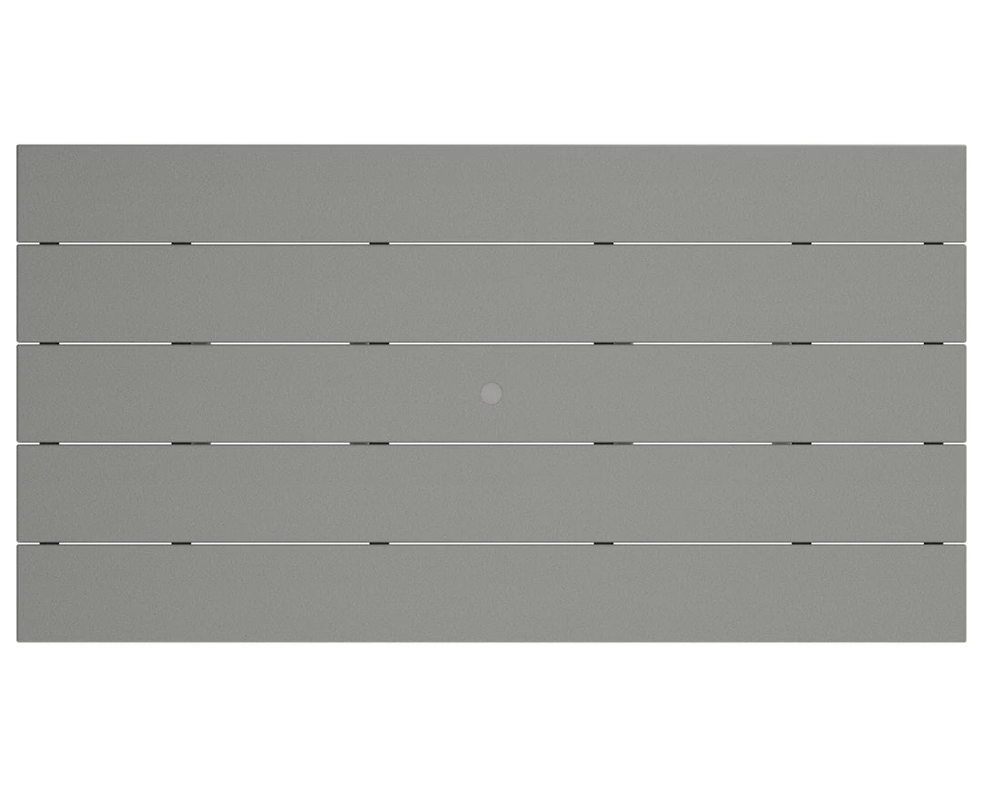 Polywood PWS1183-1 Lakeside 6-Piece Farmhouse Dining Set with Bench