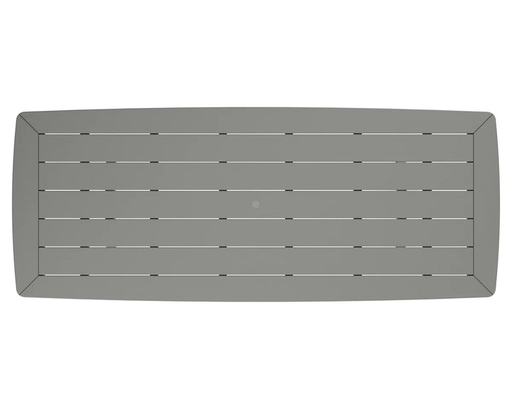 Polywood PWS1503-1 Classic Adirondack 9-Piece Dining Set with Trestle Legs