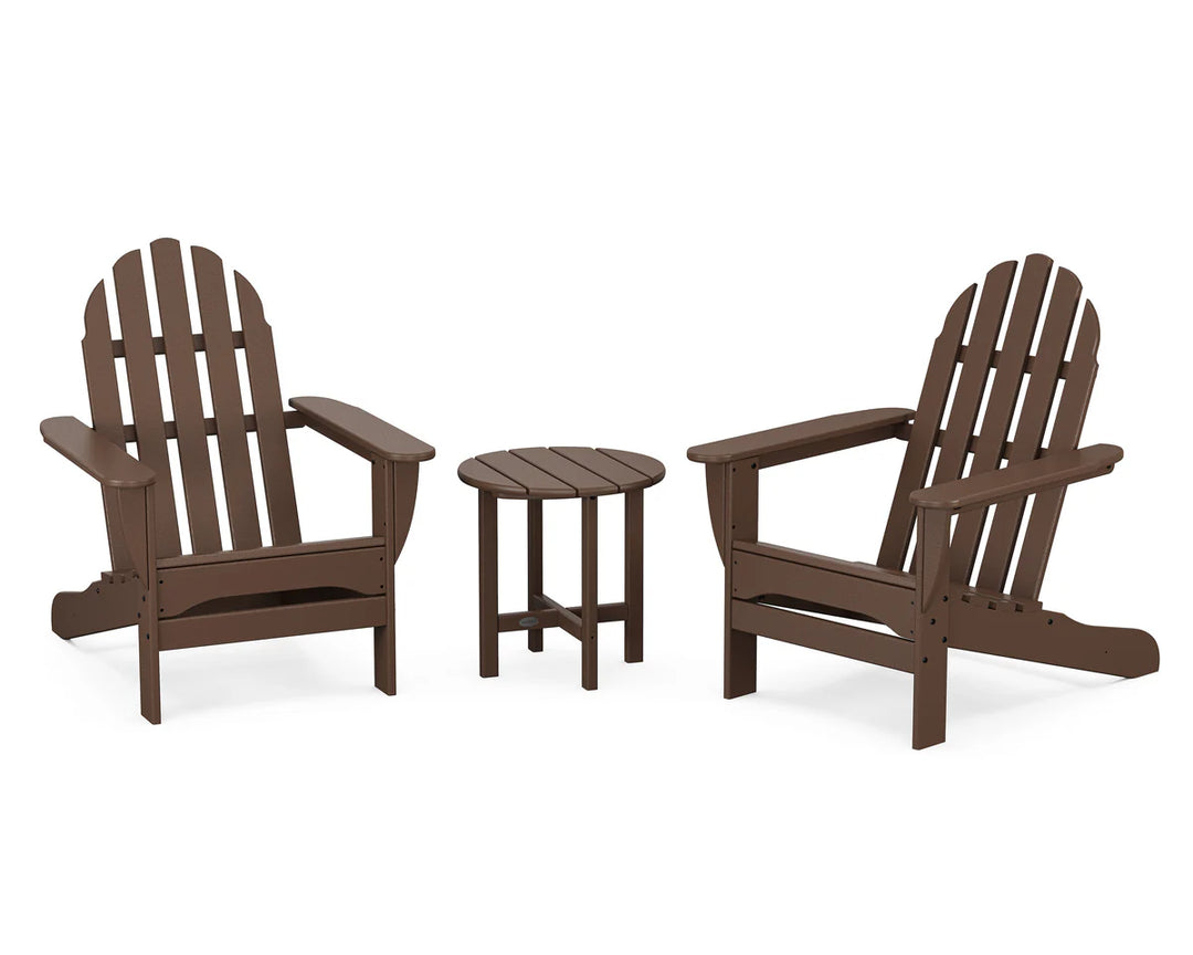 Polywood PWS417-1 Classic Adirondack 3-Piece Set