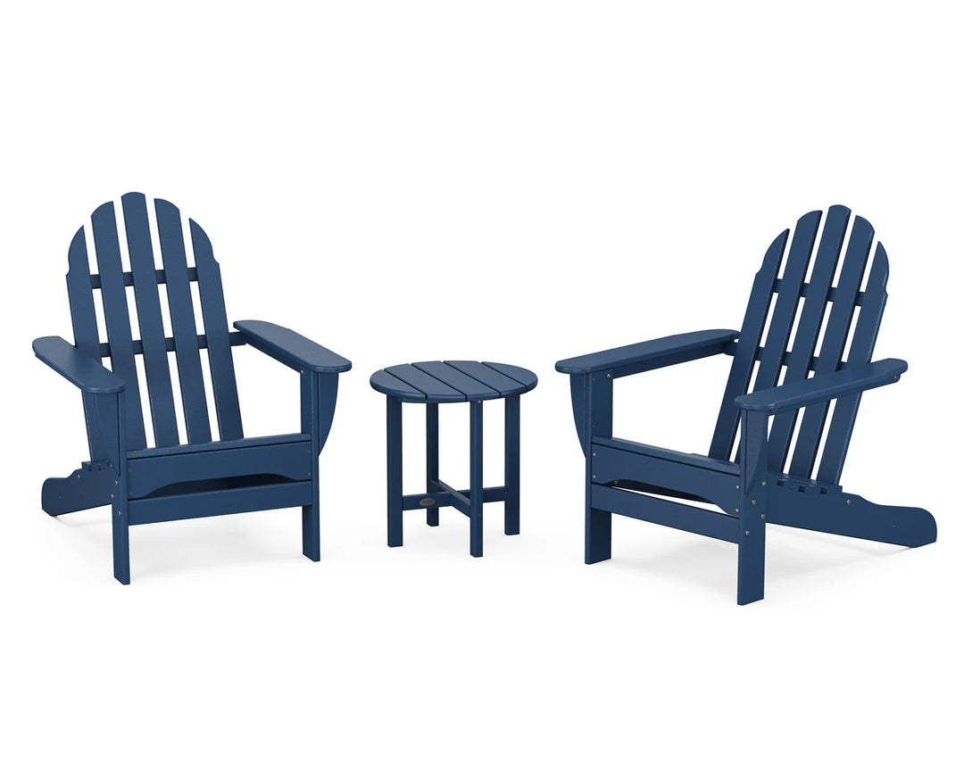 Polywood PWS417-1 Classic Adirondack 3-Piece Set