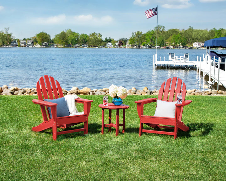 Polywood PWS417-1 Classic Adirondack 3-Piece Set