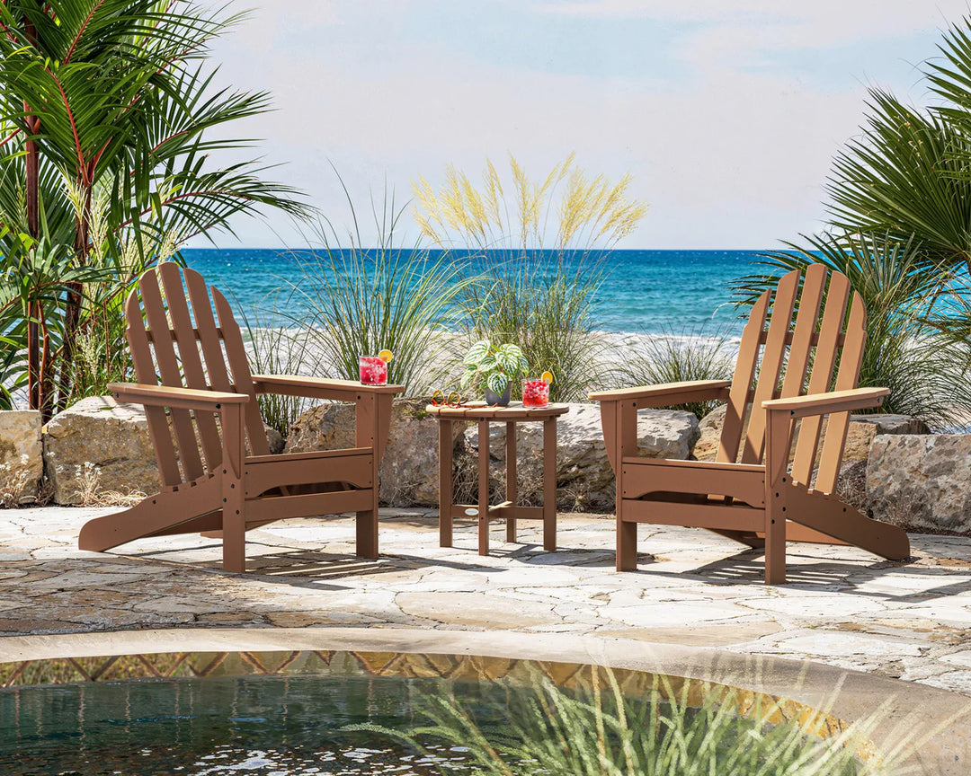 Polywood PWS417-1 Classic Adirondack 3-Piece Set